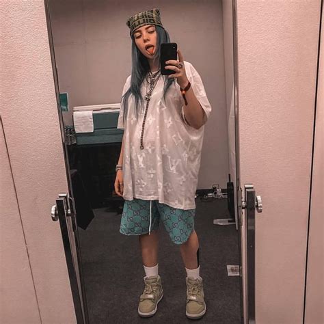 louis vuitton t shirt billie eilish|billie eilish iconic looks.